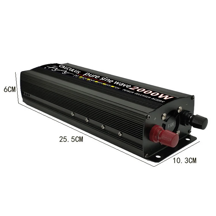 Wholesale Custom color 1000w Pure Sine Wave Inverter For Dc Power System 12 48 Volt To 220V Inverter