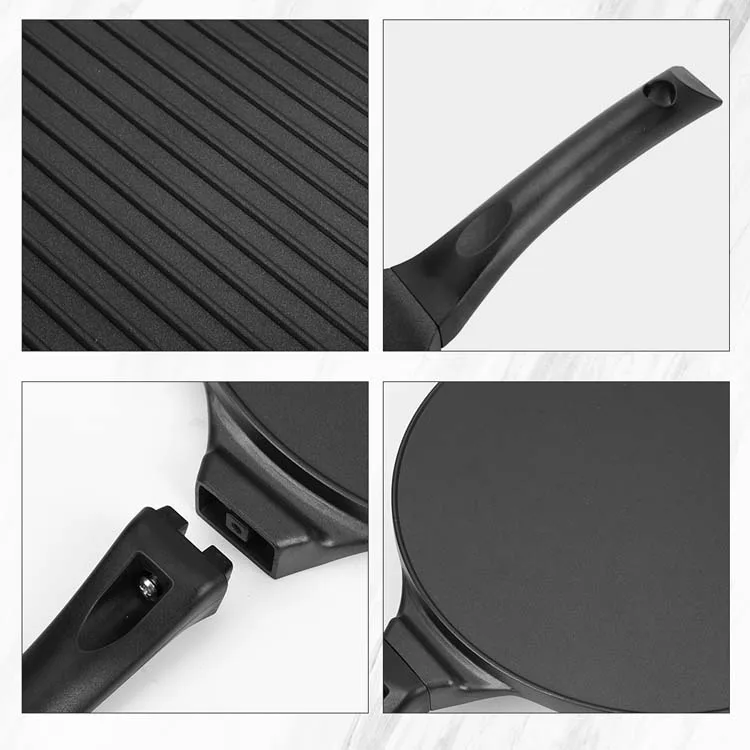Hot Sale Aluminum Multifunctional BBQ Non-stick Grill Pan