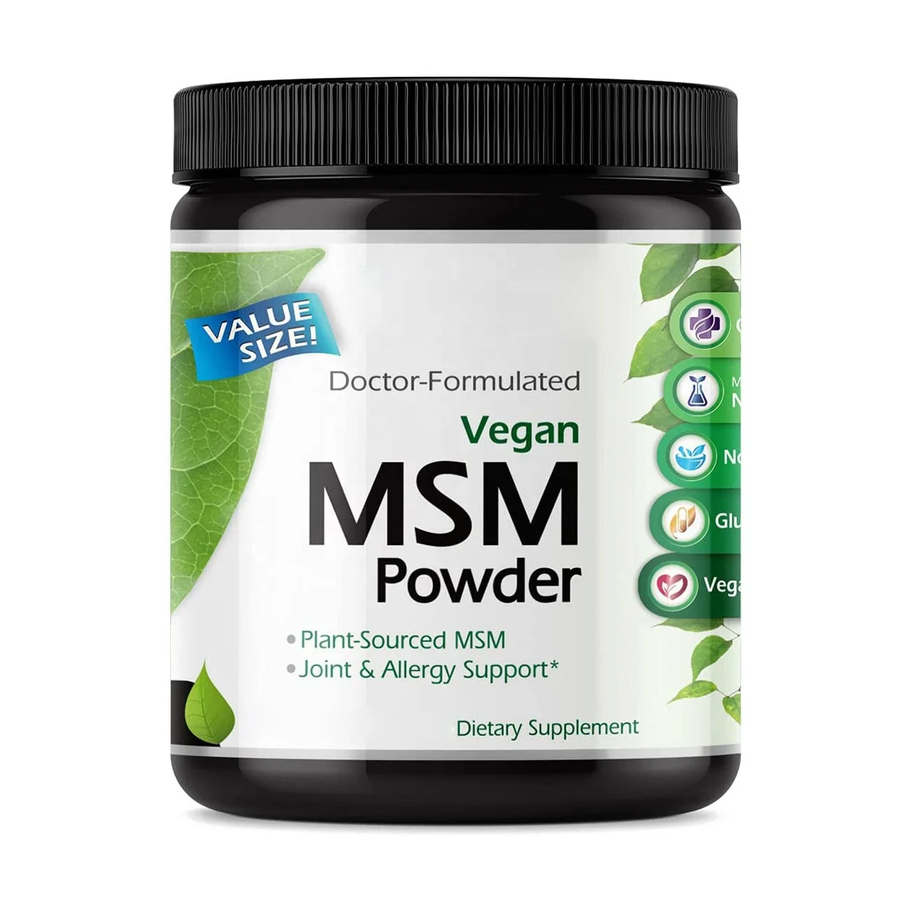 
Custom private label MSM Powder 4,000 mg Joint Support for Aches and Pains Anti-Inflammatory Stress Relief Support Digestive 