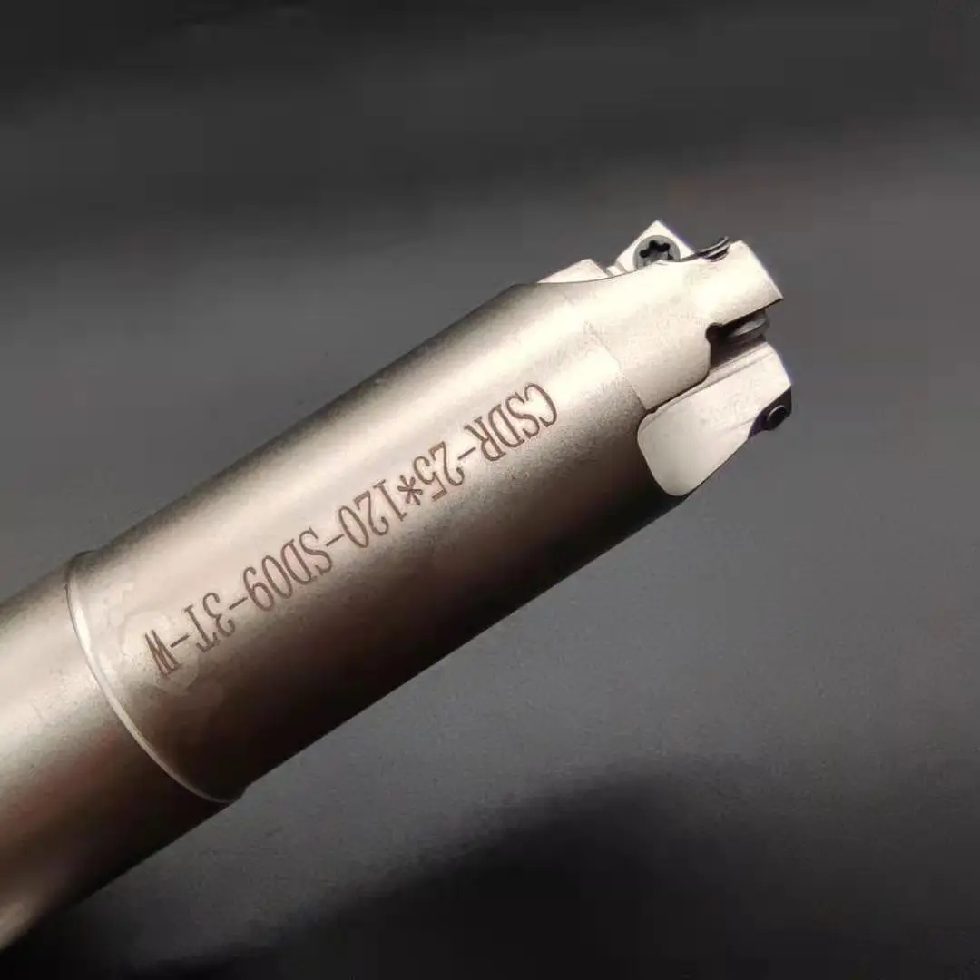 GW карбид-CSDR-25X120-SD09-3T с охлаждающей жидкости продольно-Фрезерный резак для резки нержавеющей стали SDKT093508