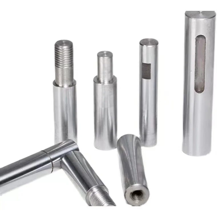 CNC Machining Custom Ball Pulley Tube Bolt Splined And Coupling Adapter 167G30 SUS 316 Shaft