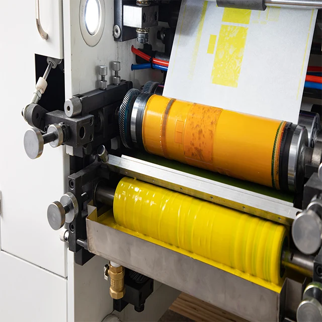 Sandwich Paper Hamburger Paper Flexo Printing And Cutting Machine, Print Press