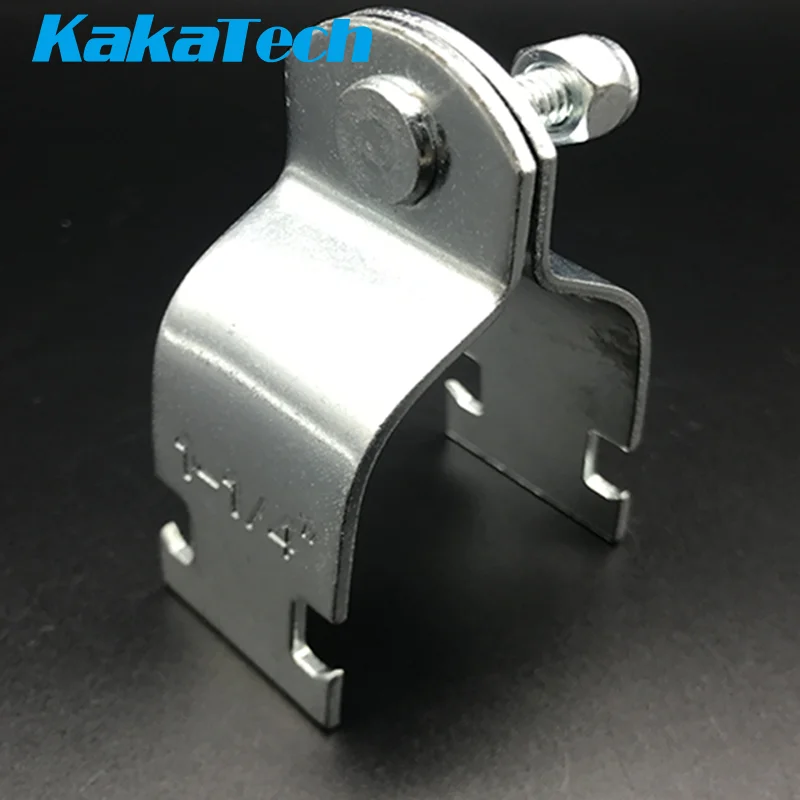 Factory Wholesale Supply Unistrut Clamp Electrical Galvanized U Type Stainless Steel Strut Channel Pipe Clamp