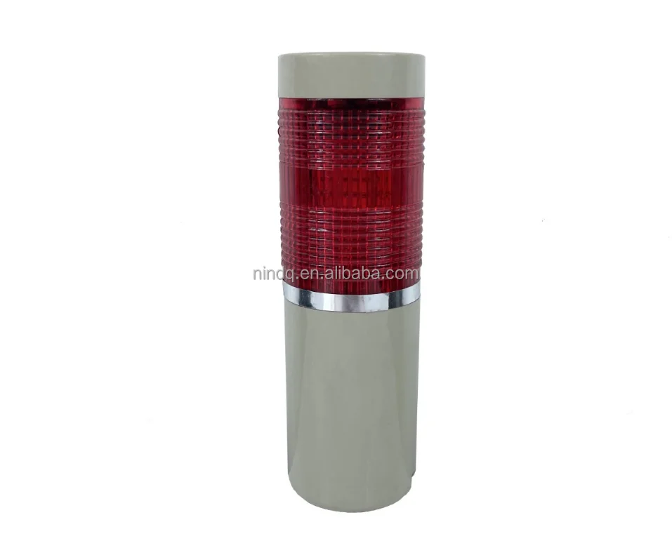 24V 110V 220V  Steady LED Warning Light Tower Flashing With Buzzer