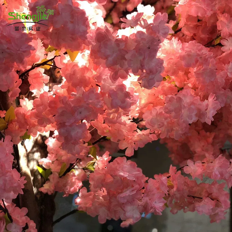 Pink Artificial Indoor Cherry Blossom Tree Arches for Wedding