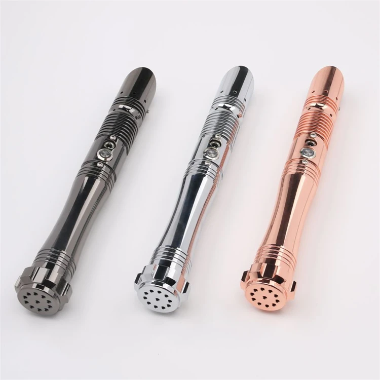 Ins Young People Hot Sale Multicolor Heavy Metal Hilt Dueling RGB Blade Cheap Lightsaber