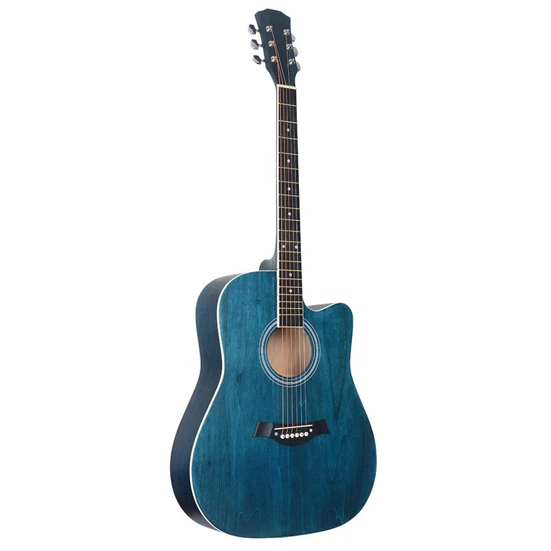 Hipatti Handmade Acoustic Guitar Basswood Guitar For Professional Player 41' Guitar