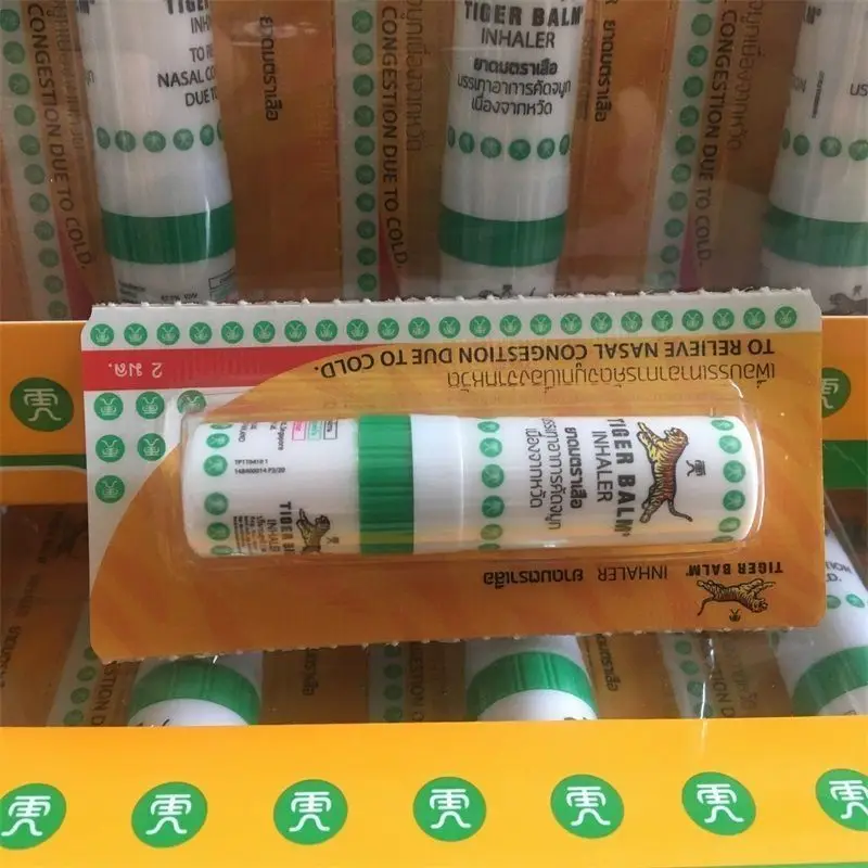 Tiger Balm Thailand Nasal Inhaler Stick Nasal Cure Rhinitis Sinusitis Nose Spray Snore Nose Spray