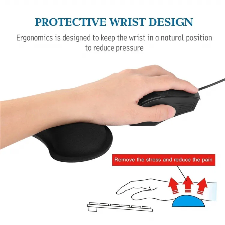 keyboard wrist rest pad
