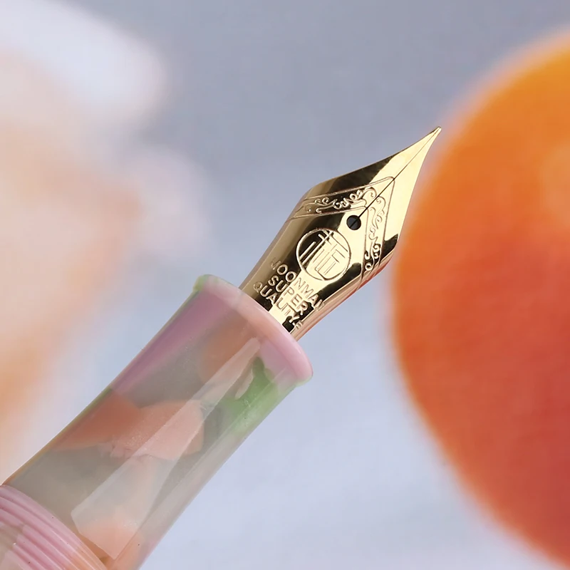 MoonMan-S1 resin  fashion design fountain pen  and  color  adult student business writing practice gift pen made in China