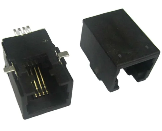 
rj11 4p pcb jack 