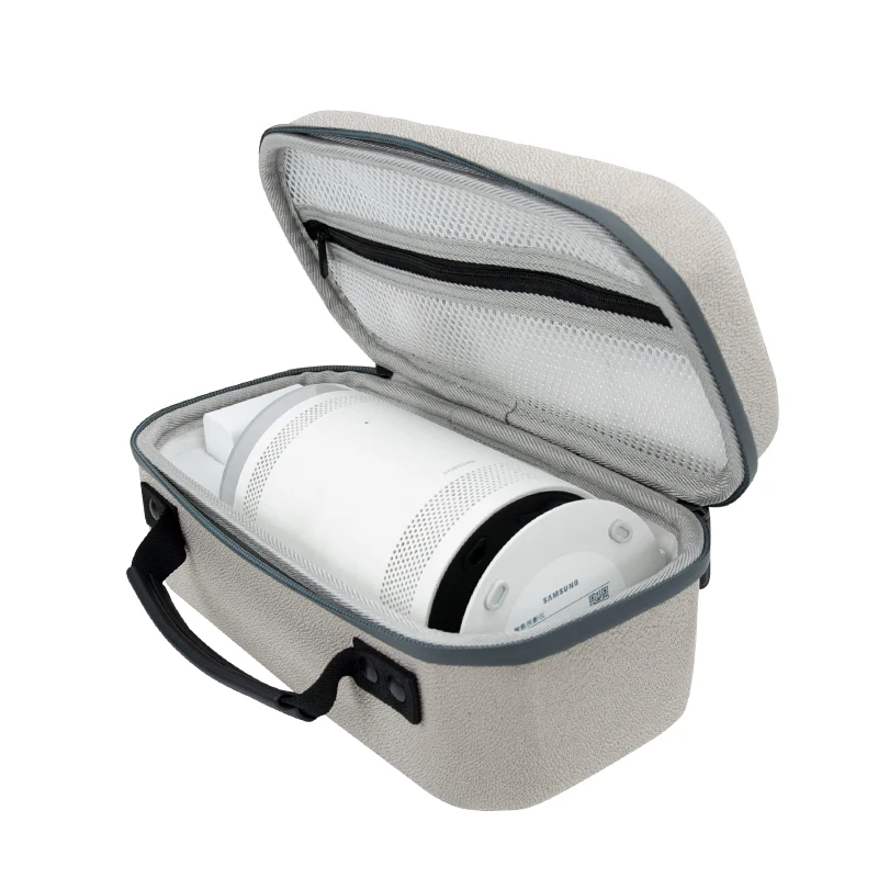 Waterproof hard shell eva zipper case protective portable carrying cases for SAMSUNG the Freestyle projector