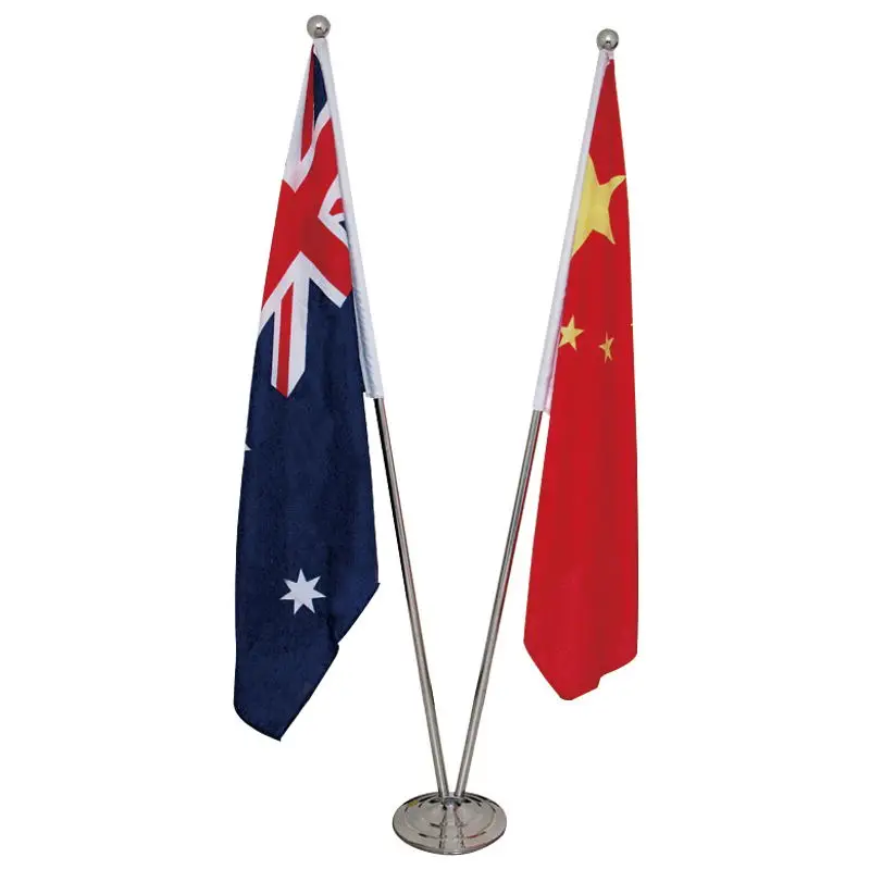 Pakistan Table Flag Desk Flag With Plastic Separable Pole And Base