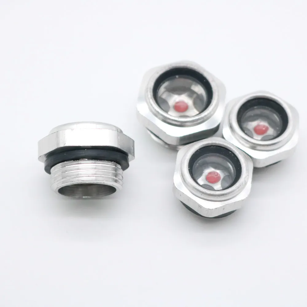 air compressor oil level indicator