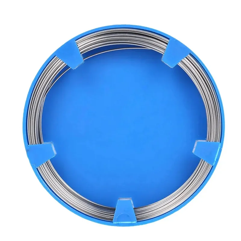 Ортодонтический хирургический инструмент для зубов зубные брекеты 5 м многоразмерная ортодонтическая проволока из нержавеющей стали