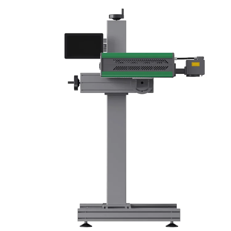 CO2 laser Printer Online Marking Printing Machine for food package corrugated box printing