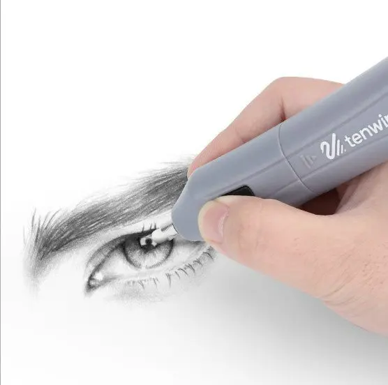 Wholesale Bulk Electric Erasers Unique Design Printable Kids Laborsaving Eraser with Custom Logo