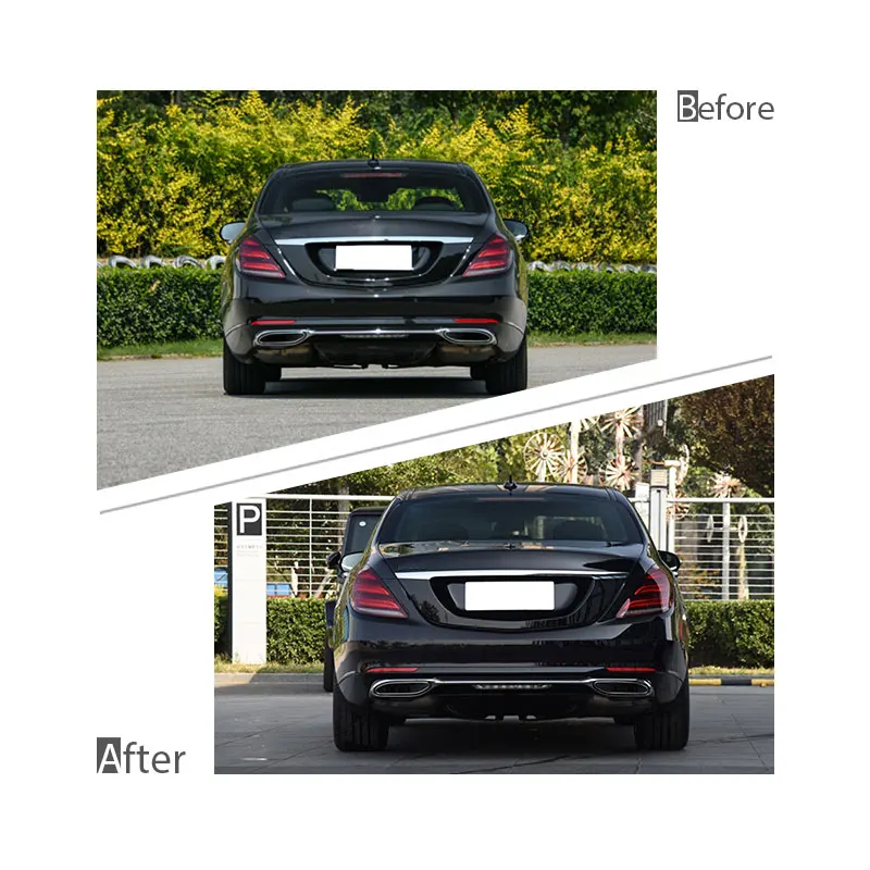GBT Hot Selling Car Modification Parts Upgrade Body Kit For 2018-ON Mercedes Accessories Benz S Class W222 Upgrade S450