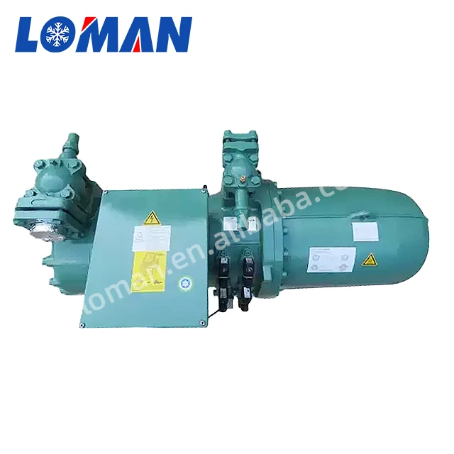 Loman Germany Original semi hermetic refrigeration compact Bit-zer screw compressor CSH8583-160-38D 160HP china price