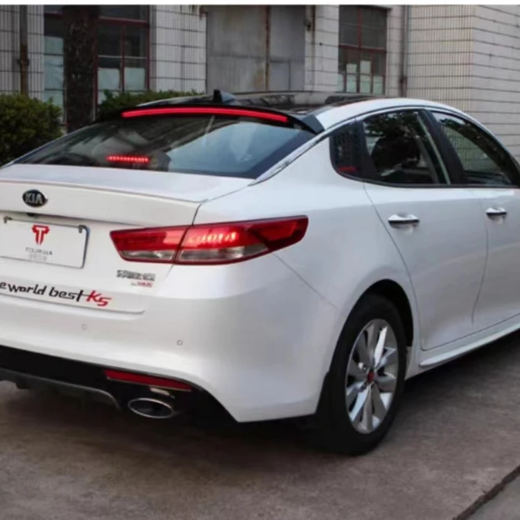 Mingao factory direct sales of high-volume auto parts spoiler  without perforation spoiler for kia k5 spoiler