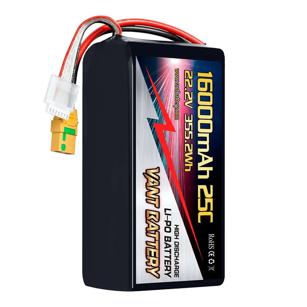 VANT light 6S lipo battery 16000mAh/10000MAH/22000mah 25C 22.2V for agricultural UAV/Multicopter /drone/Aircraft