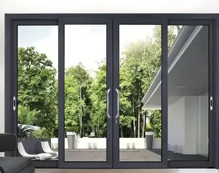 Закаленное стекло с противомоскитными сетками для дома более низкая стоимость раздвижные алюминиевые окна и двери