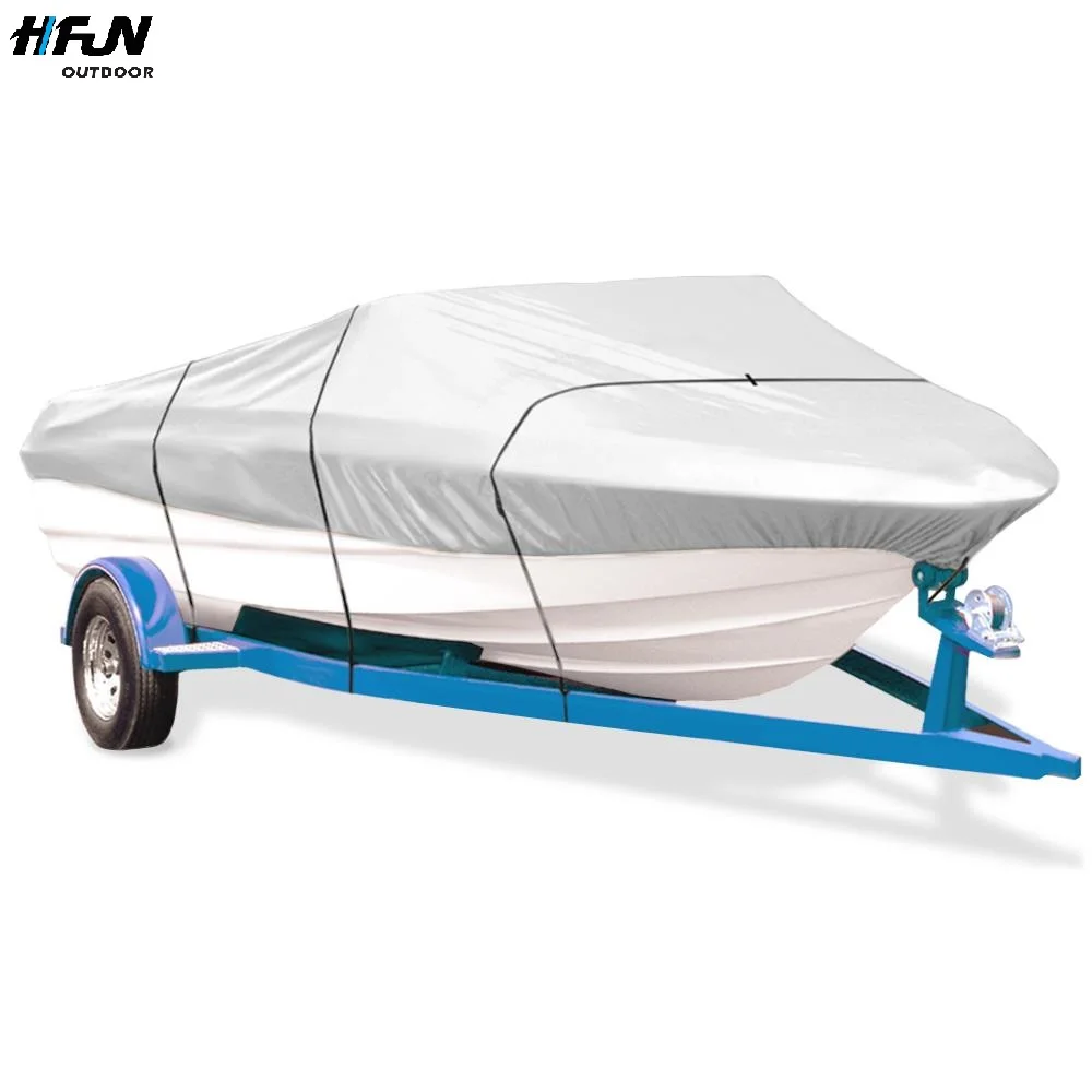 High quality custom Logo 600d 600 denier boat fender cover lost creek kayak 10 console cover boat stretch cover