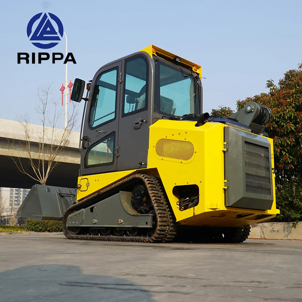 3.5 Ton Crawler Loaders Epa Engine Skidsteer Compact Track Skid Steer Loader With Bucket
