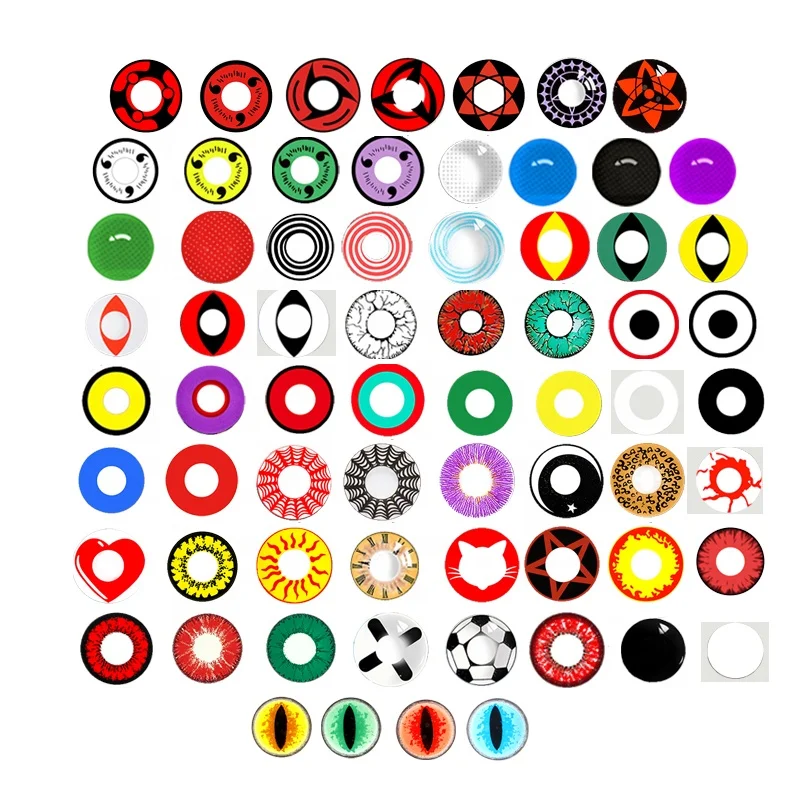 Cosplay Contact Lens factory supplier halloween contact lenses /sharingan contact lenses / crazy contact lenses