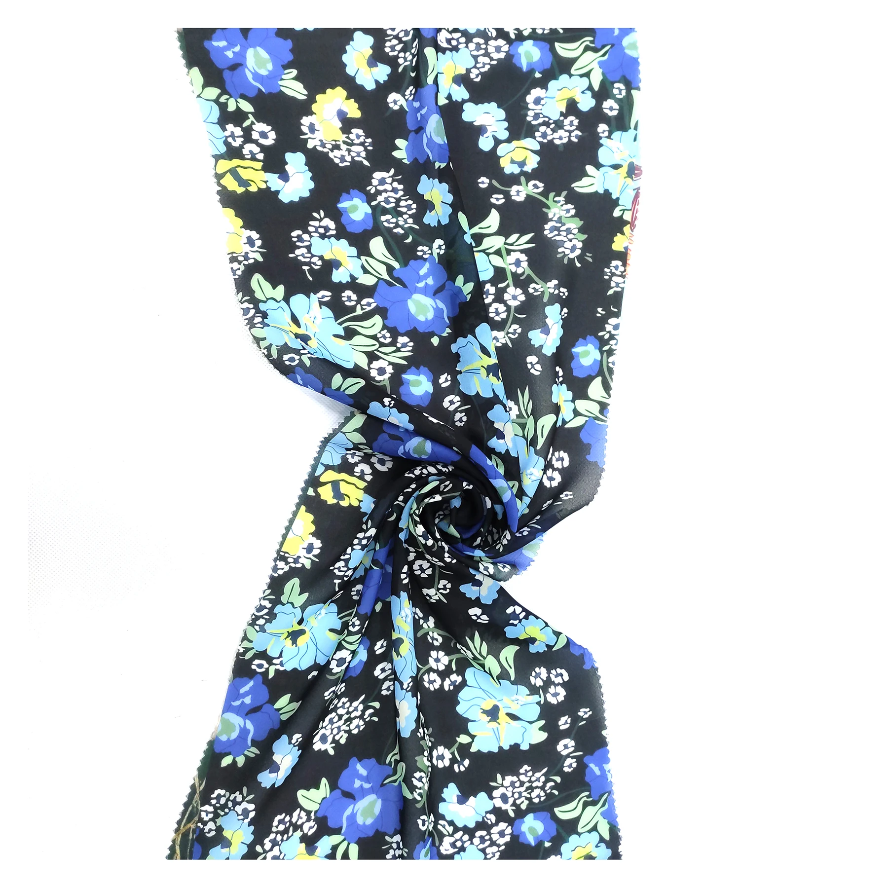 Bestsellers Custom Digital Printing Floral Pattern Lightweight Rayon Fabric for Dress