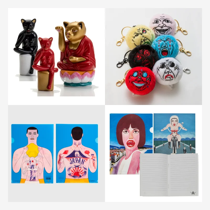Wholesale Special Small Personalized Japanese Japan Paper Notebook Art Craft Gift Promotional Desktop Ornament Keychain Bulk