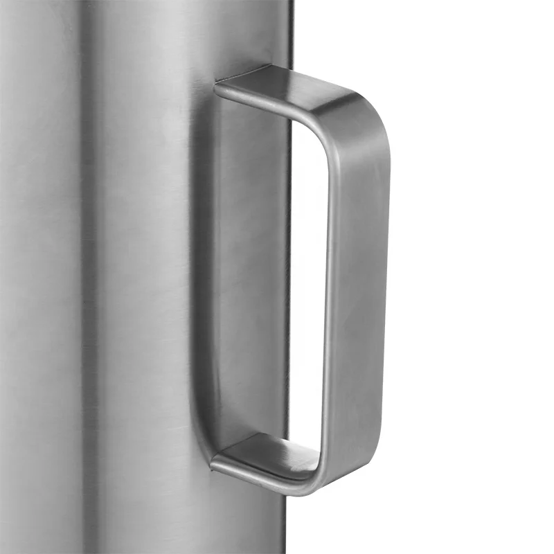 40 Oz Large Capacity Stainless Steel Beer Can Cooler Insulated Vacuum Slim Can Cooler Double Walled Beer Holder With Handle