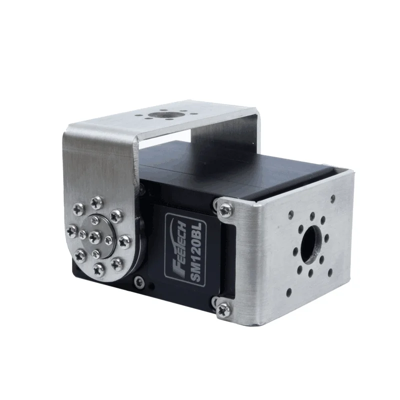 Feetech 24 В 120 кг RS485 Modbus-RTU сервопривод с высоким крутящим моментом металлическая разведывательная рука 360 градусов Радиоуправляемый вертолет большой самолет
