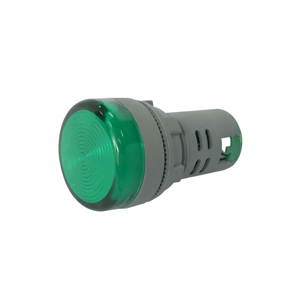  AD22-22DS AC220V DC Буш Кнопка светодиодная сигнальная лампа Лифт Световой