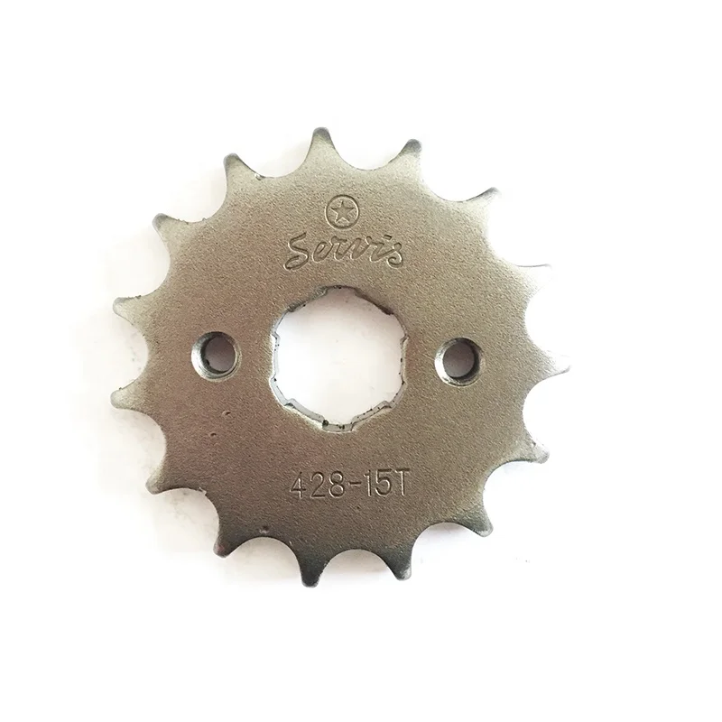 
motorcycle spare parts CG125 1045 steel 428H motorcycle chain and sprocket kits 