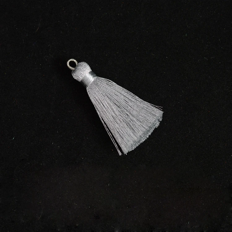 
LONGJIE tassel supplier 2019 gold 85mm nylon fringe decorative tassel for curtain 