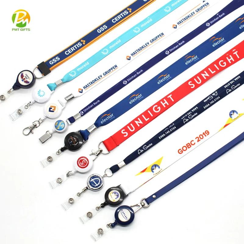 factory Retractor Badges  lanyards ,Jojo badge reel neck strap