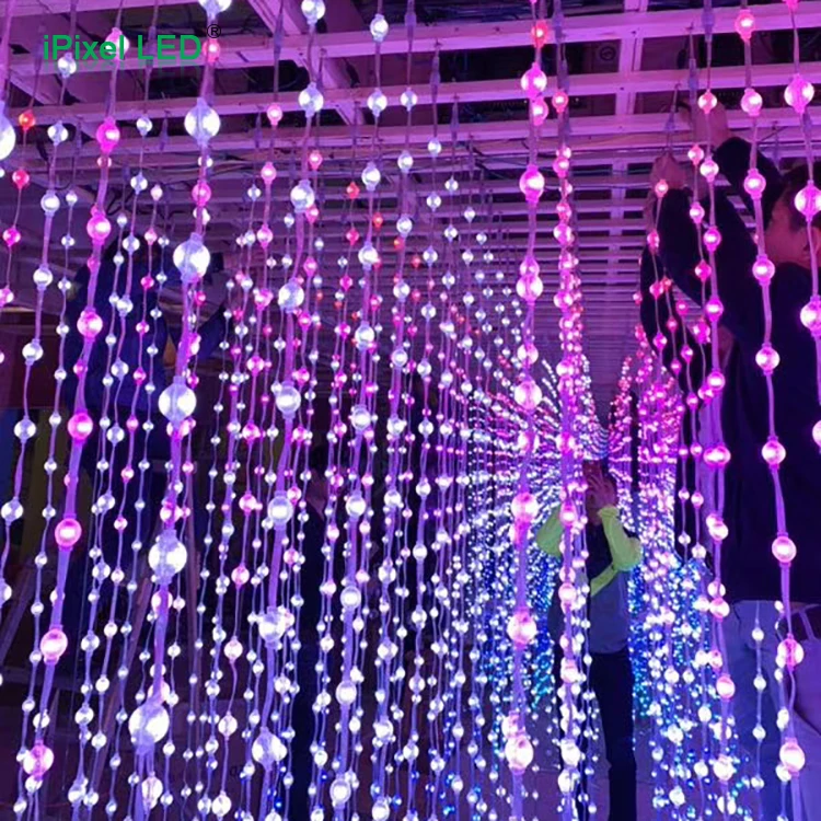 Волшебный цвет 360 градусов 3D прозрачный мини точечный источник света