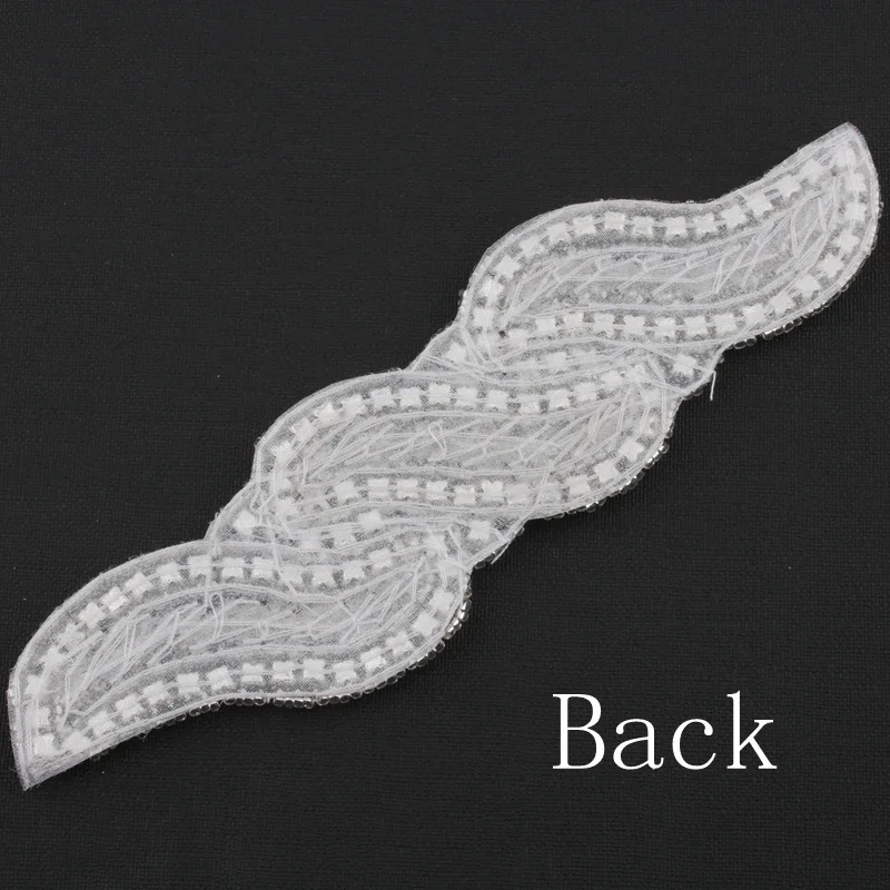 European And American Fashion Rhinestone Crystal Applique Bridal Dress Decoration And Belt Other Clothing Accessories