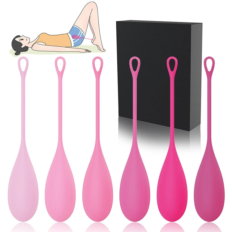 
Safe Silicone Kegel Ball Egg Vaginal Balls Vaginal Tighten Exercise Vibrator Beads Adult Sex Toys For Women 