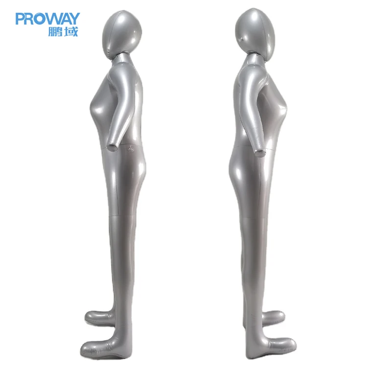 PVC Cheap Dummy Factory Wholesale Full Body Size Inflatable Mannequin Female Hanging Mannequin Female