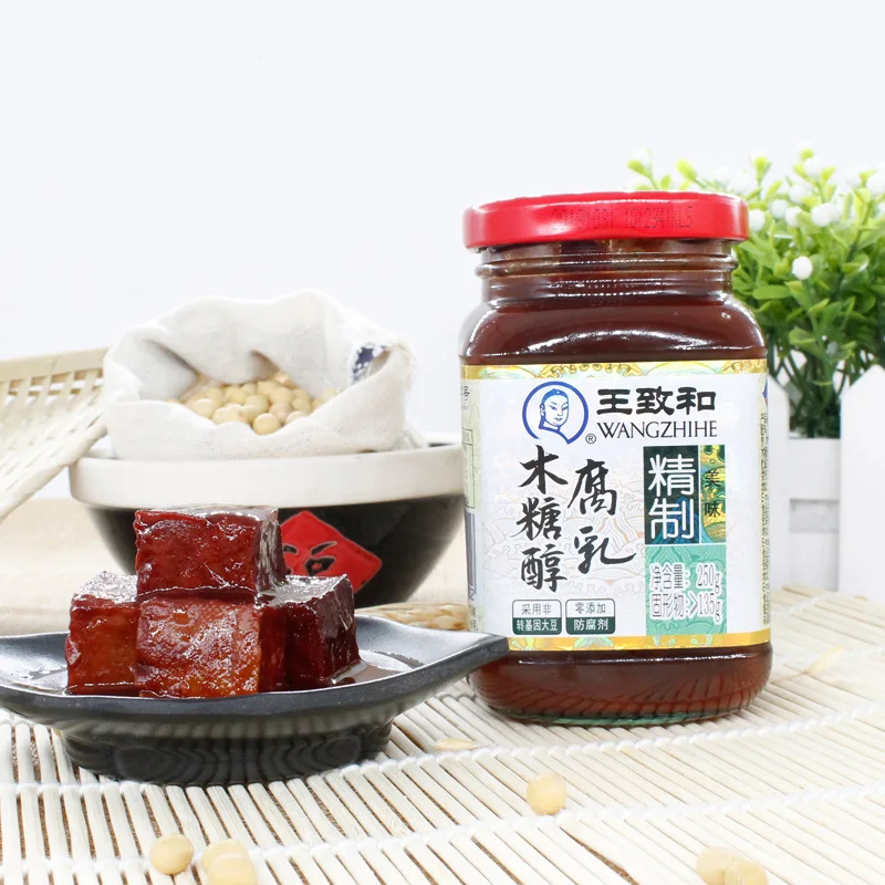 Wang Zhihe fermented bean curd with xylitol 250gx1 bottle