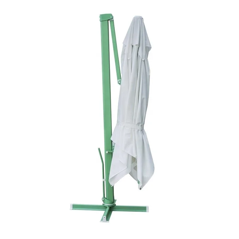  Outdoor Deluxe 3*3M Square Type Garden Roman Umbrella patio