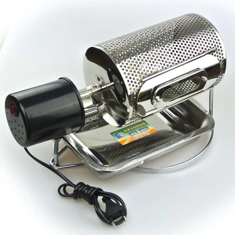 Маленькие американские горки из нержавеющей стали бытовые ручные бобы жаровня кофе в зернах