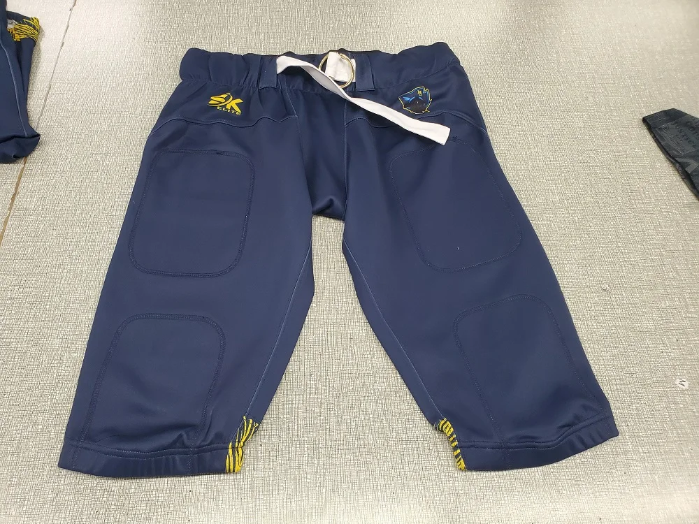 
Stitched kids youth adult plain custom made American football practice jersey uniforms wear with pants 