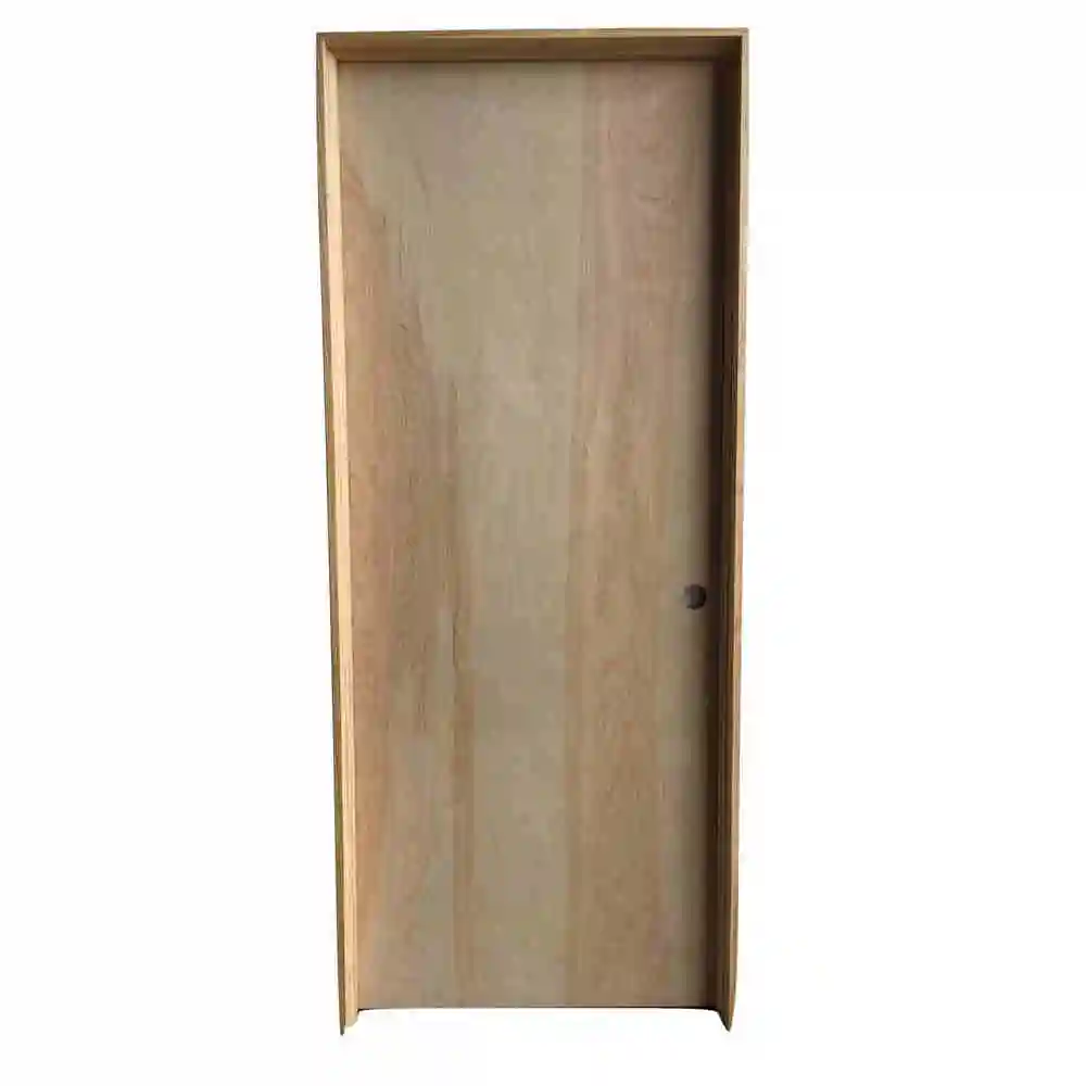 
High Quality China Factory Wooden Waterproof Plywood Door Easy Workability Pine Plywood For House Door 