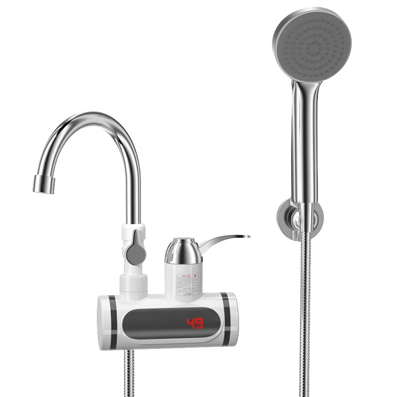 Chinese Manufacturer Instant Shower 2022  Electric Water Heater Hot Water Faucet 3000W 220V portable with shower