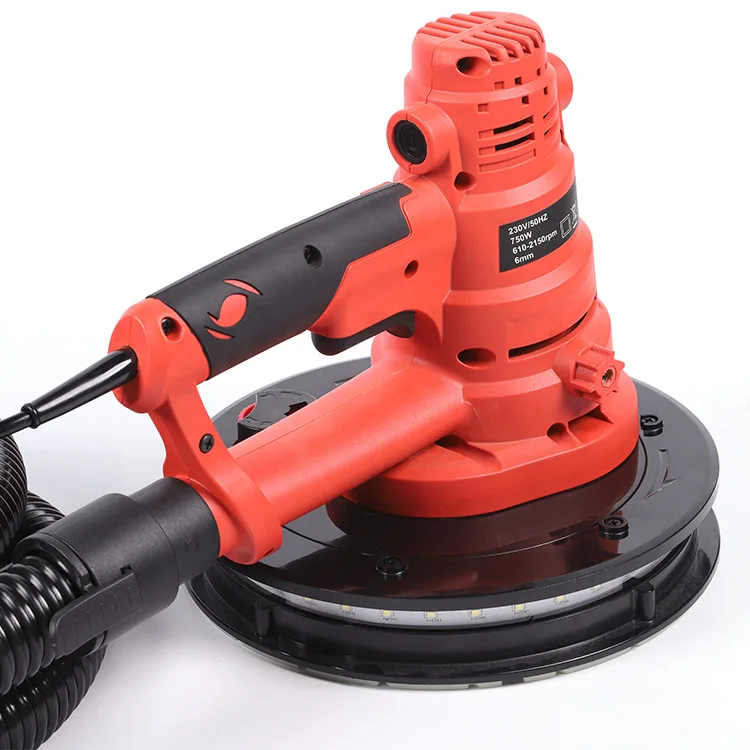 New Style Air Random Orbital Palm Sander 190mm Auto Body Orbit Sanding machine with LED LIGHT