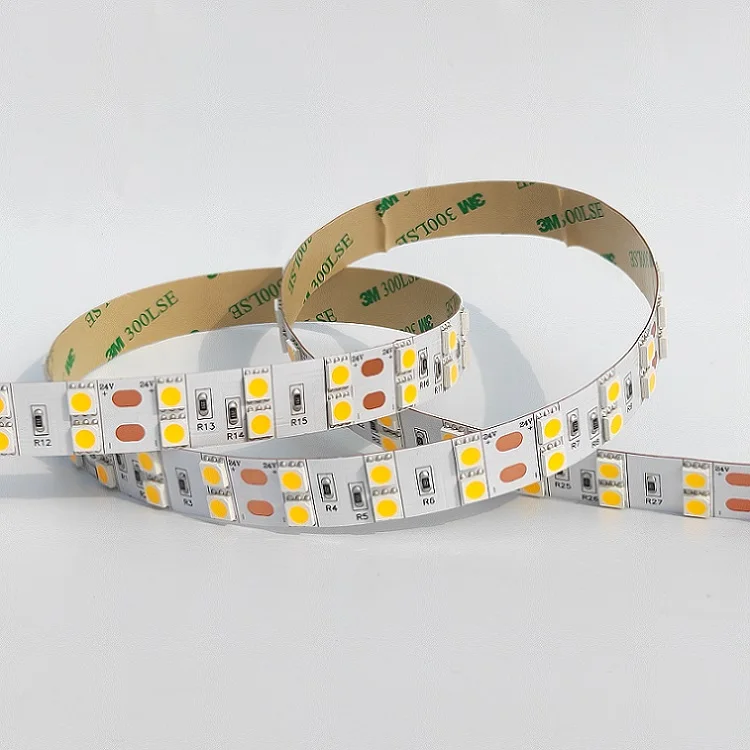 Customizable factory direct sale high brightness 95lm/W 60led 5m roll 12V 24V 5050 led strip