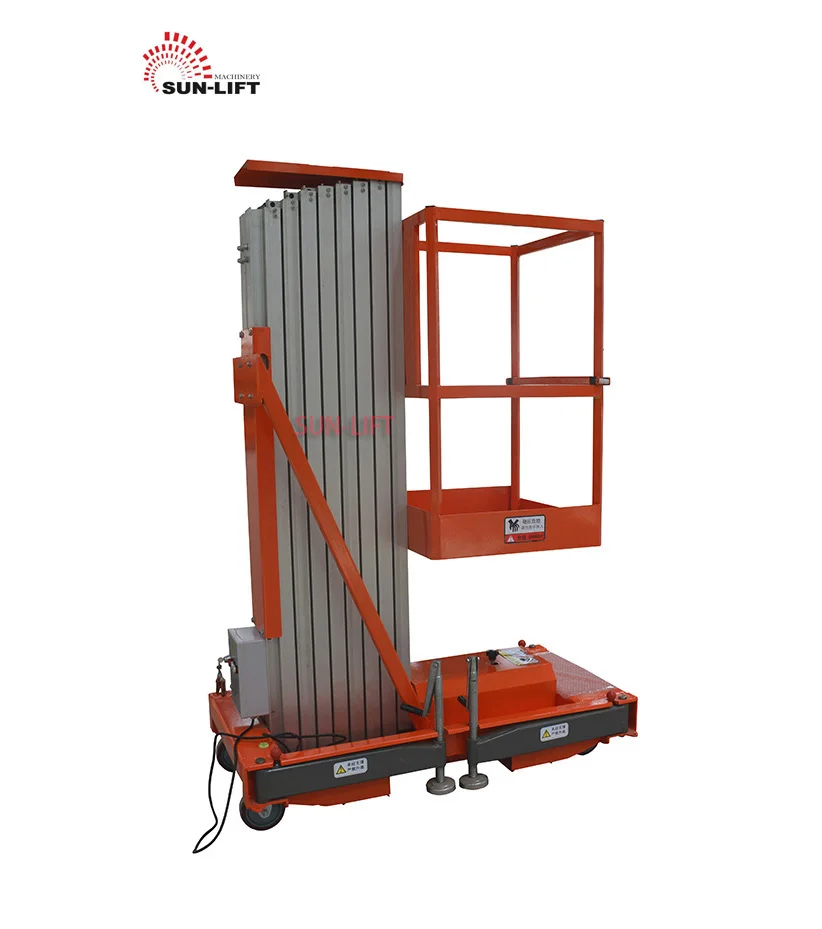 10m China Factory Aluminum Telescopic Ladder Electric Lift Hydraulic Ladder Lift Personal Lift Price